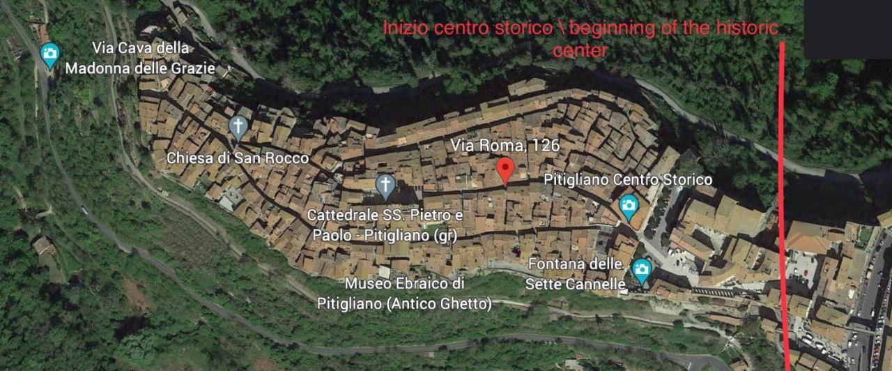 Casa Nel Corso Lejlighed Pitigliano Eksteriør billede